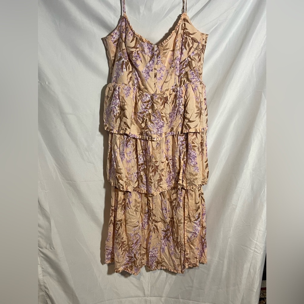 House Of Harlow 1960 Revolve Linen Dress